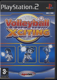 Volleyball Xciting PAL Playstation 2  box art